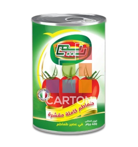 REEM PEELED TOMATO 24*400GM